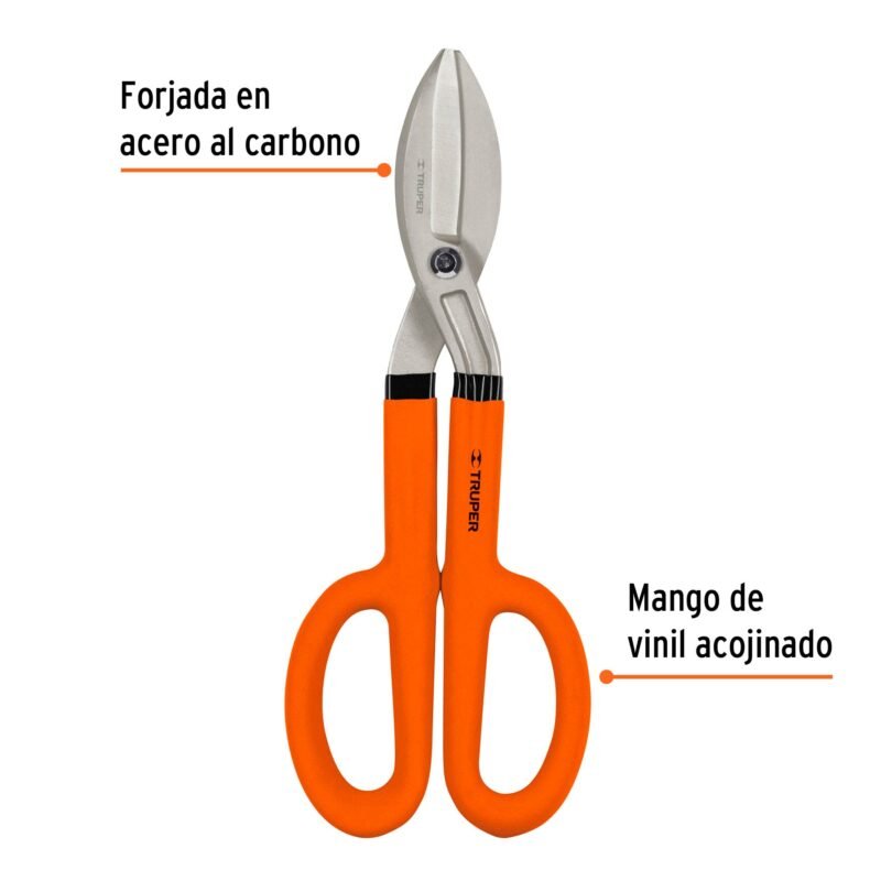 Código: 18502 Tijera para hojalatero 12', Truper TH-12