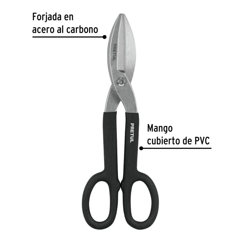 Código: 26051 Tijera para hojalatero 12', Pretul TH-12P