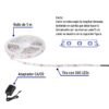 Código: 44027 Tira de LED de 5 m 16 W para interior y exterior, rojo TIR-004L