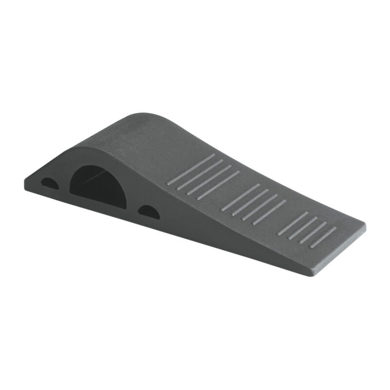 TOPU-12.jpg Código: 40165 Cuña tope de caucho sintético para puerta de 12 cm, HERMEX TOPU-12