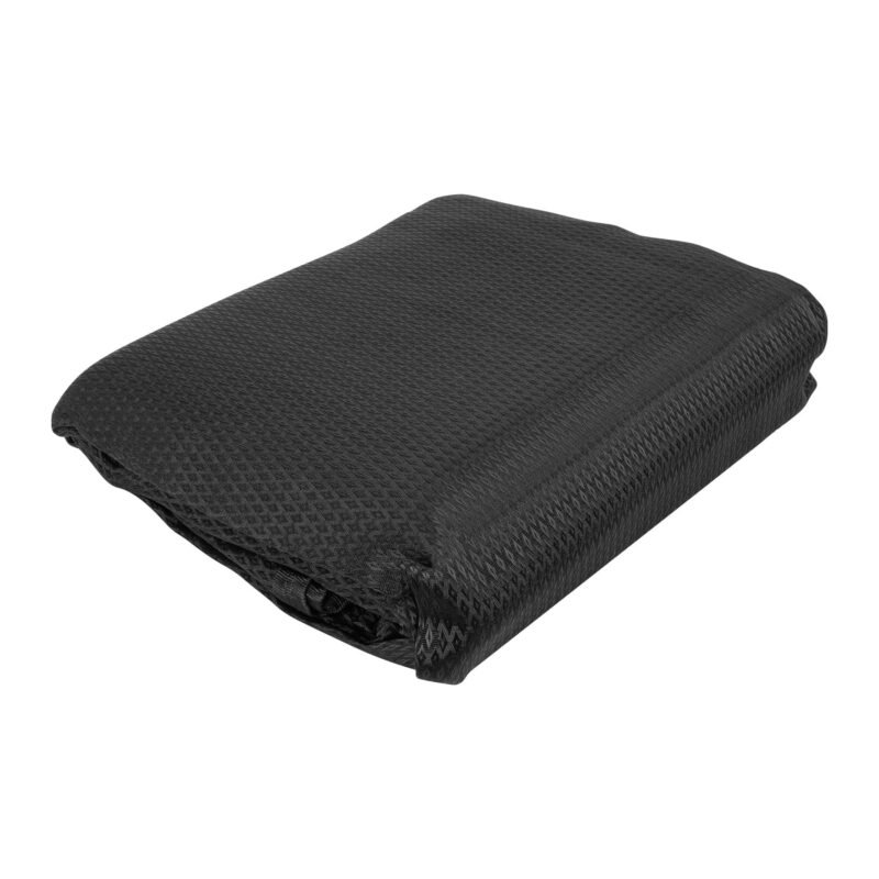 TOSO-805.jpg Código: 44709 Toldo negro de 5 m de polietileno 80% sombra, ancho 3.60 m TOSO-805