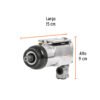 Código: 16885 Llave (pistola) de impacto neumática 3/8', TRUPER TPN-722-2