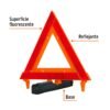 Código: 10943 Triángulo de seguridad, 11', TRUPER TRISE-290