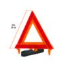 Código: 10943 Triángulo de seguridad, 11', TRUPER TRISE-290