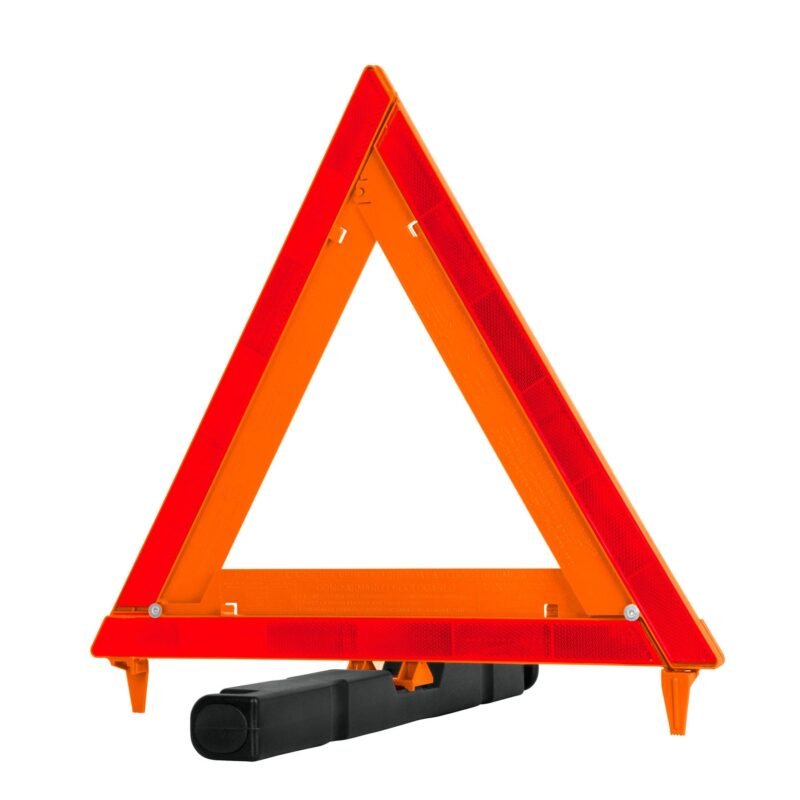 TRISE-435.jpg Código: 10942 Triángulo de seguridad, 17', con estuche plástico, TRUPER TRISE-435