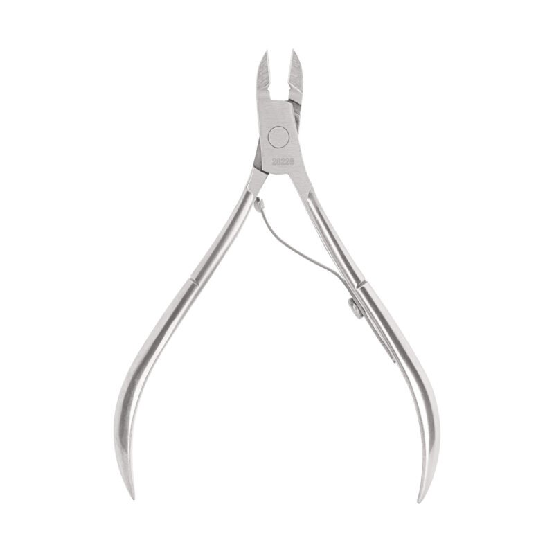 Código: 28228 Alicate para manicure 4', cabeza recta, punta corta, PRETUL UNA-238P