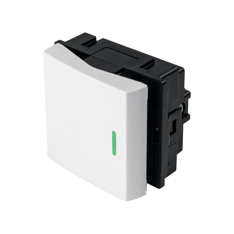 APSE15-ETB.jpg Código: 29045 Interruptor de 3 vías de 1.5 módulos, línea Toledo, Basic APSE15-ETB
