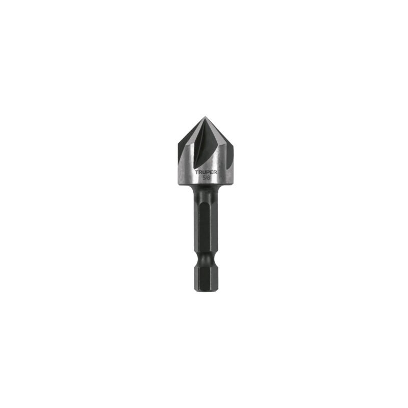 AV-5-8.jpg Código: 102381 Avellanador HSS cambio rápido 5/8', Truper AV-5-8