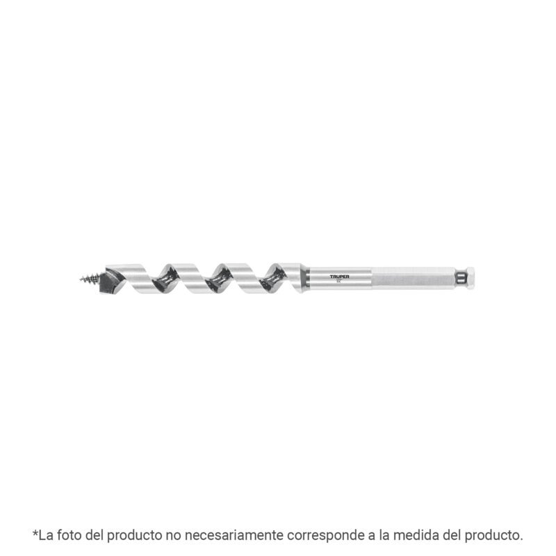 Código: 104072 Broca auger tipo berbiquí 7/8' X 18', TRUPER BAB-7-8X18