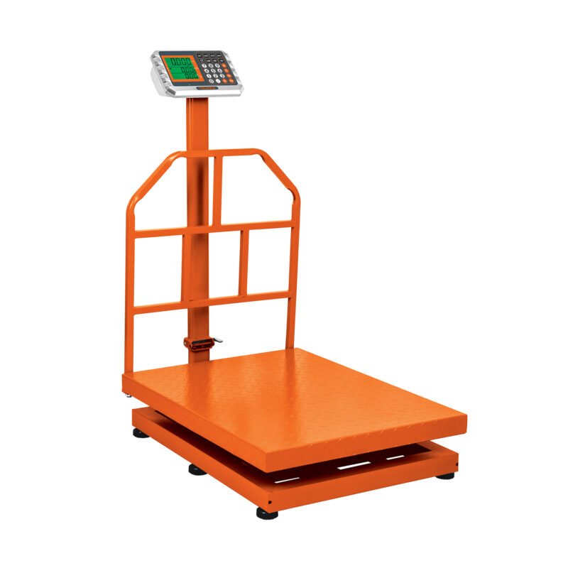 BAS-600PLA.jpg Código: 15733 Báscula electrónica de plataforma, plegable, 500 kg, Truper BAS-600PLA
