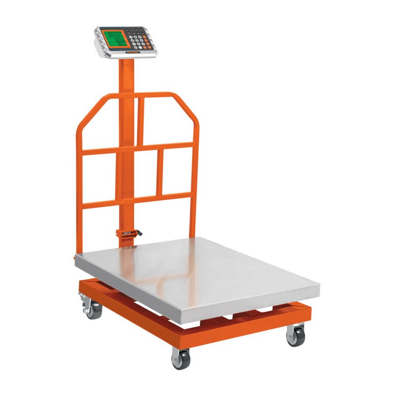BAS-600PLI.jpg Código: 103772 Báscula electrónica de plataforma, inoxidable, 600 kg TRUPER BAS-600PLI