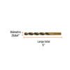Código: 11152 Broca HSS 25/64' Trugold para metal, Truper Expert BAV-25-64