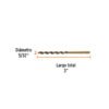 Código: 11122 Broca HSS 5/32' Trugold para metal, Truper Expert BAV-5-32