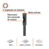 Código: 103435 Broca diamantada 12mm (1/2'), TRUPER BD-12