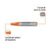Código: 11460 Broca para router, media caña, 1/4', Truper BROU-MC1-4