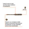 Código: 11263 Broca SDS Plus 1/4 x 4', Truper BS-1-4X4