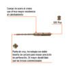 Código: 101142 Broca SDS Plus 3/16 x 4', Truper BS-3-16X4