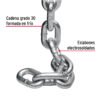 Código: 44274 Metro de cadena galvanizada de 1/2', 5 m en cubeta, Fiero CAGA-1-2