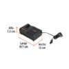 Código: 103242 Cargador rápido de baterías de ion litio 20V, TRUPER PRO CARA-20A