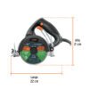Código: 13978 Cortador de azulejos 4-1/2', 1320W, TRUPER INDUSTRIAL CAZ-EL-4-1-2N2