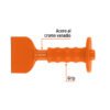 Código: 12193 Cincel ladrillero 3-1/2 X 8' con grip, Truper CL-3-1-2X8G