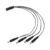 Código: 49788 Cable Divisor de Energía tipo Pulpo 1 a 4 para CCTV, Volteck CTV-14CP