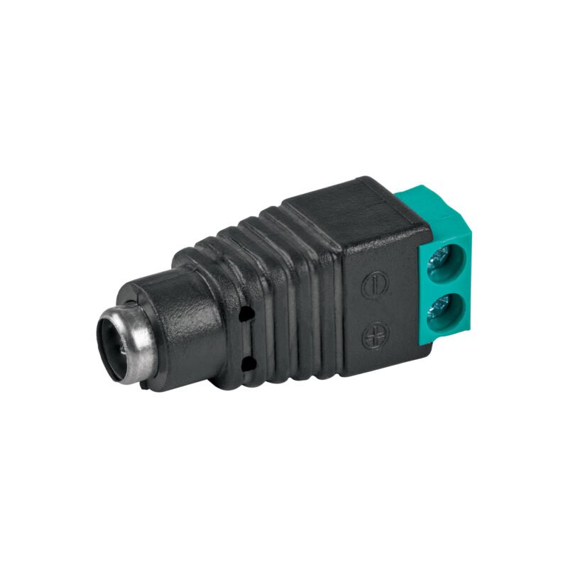 CTV-1H.jpg Código: 49795 Conector de energía para CCTV tipo hembra, Volteck CTV-1H