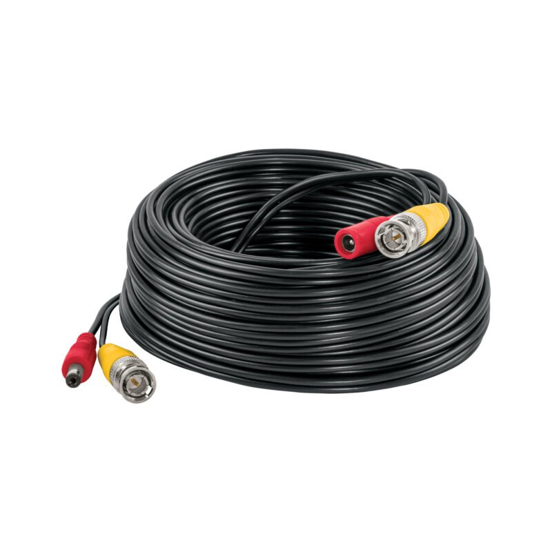 CTV-20CS.jpg Código: 49789 Cable Video y Energía Tipo Siamés CCTV, 20 metros, Volteck CTV-20CS