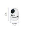 Código: 49556 Cámara WiFi Robotizada 3MP, Volteck CTV-30W