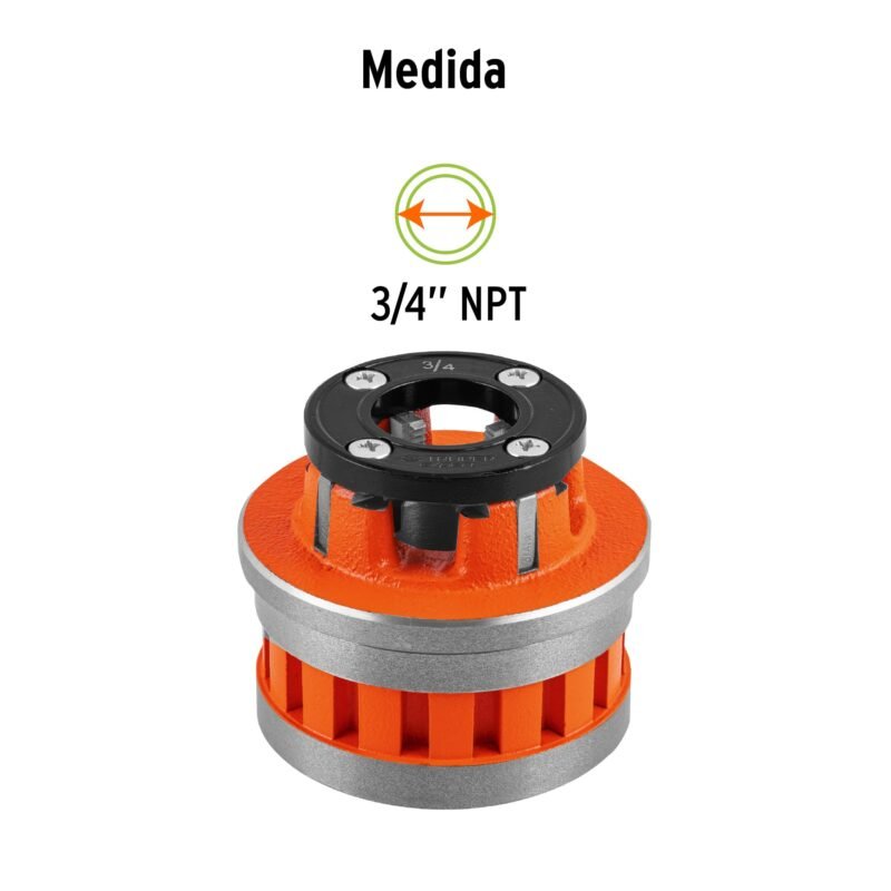 Código: 14379 Dado de 3/4' para tarrajas T-852X, Truper Expert D-852-3-4X