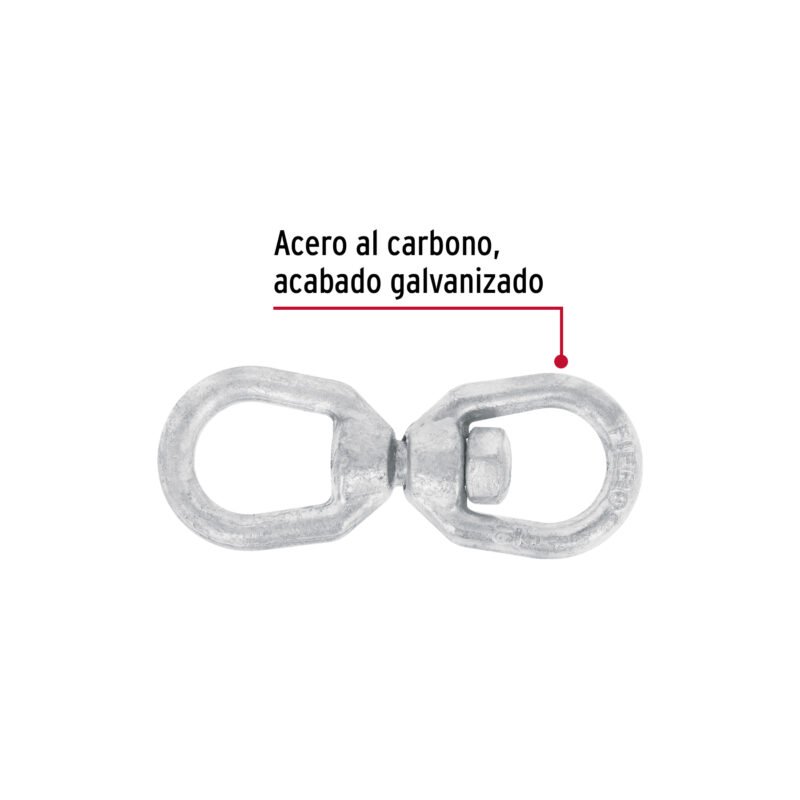 Código: 44107 Destorcedor forjado de 5/16', Fiero DESF-5-16