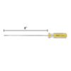 Código: 21469 Desarmador cabinet 3/16 x 8' mango de PVC, Pretul DG-3-16X8TP