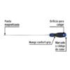 Código: 28084 Desarmador de cruz 1/8' x 8' mango Comfort Grip, Pretul DP-1-8X8BP