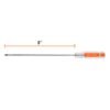 Código: 14068 Desarmador de cruz 3/16' x 8' mango de acetato, Truper DP-3-16X8
