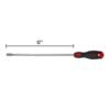 Código: 28081 Desarmador plano 3/8' x 12' mango Comfort Grip, Pretul DR-3-8X12BP