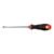 Código: 14006 Desarmador plano 5/16' x 6' mango Comfort Grip, Truper DR-5-16X6B