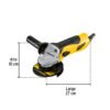 Código: 24035 Esmeriladora angular 4-1/2', 700W, PRETUL ESMA-4-1-2P2