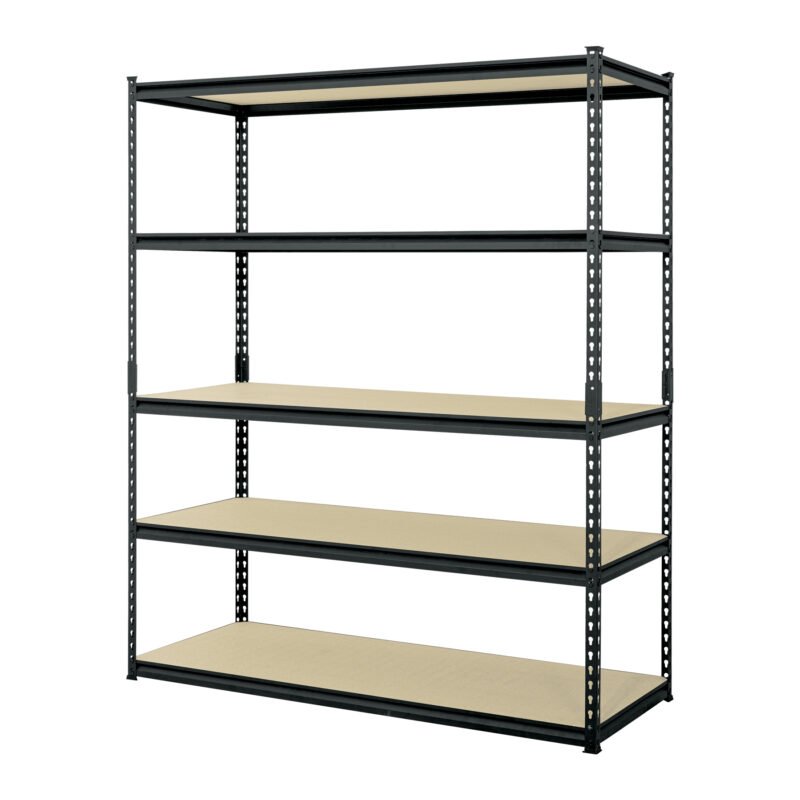 Código: 29938 Estante metálico 5 repisas MDP cap. 60 Kg 183x61x152, PRETUL ESME-603