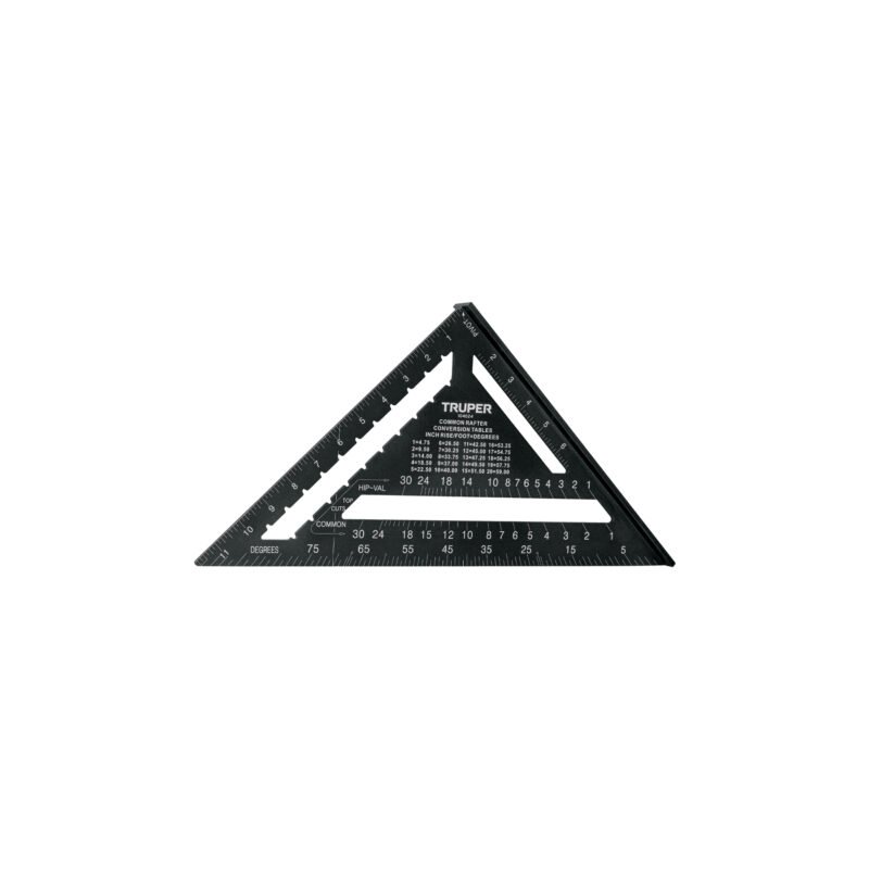 ET-12AN.jpg Código: 104024 Escuadra 12' de aluminio color negro, p/muros de yeso, Trupe ET-12AN
