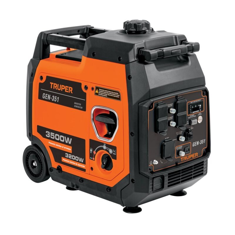 GEN-351.jpg Código: 103775 Generador silencioso inverter 3.5 kW, 224cc,enc. electrónico GEN-351