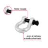 Código: 44969 Grillete de acero forjado 3/8', Fiero GRI-3-8
