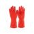 Código: 29946 Guantes de látex para limpieza, rojos, XCH, Pretul GU-345
