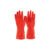Código: 29949 Guantes de látex para limpieza, rojos, G, Pretul GU-348