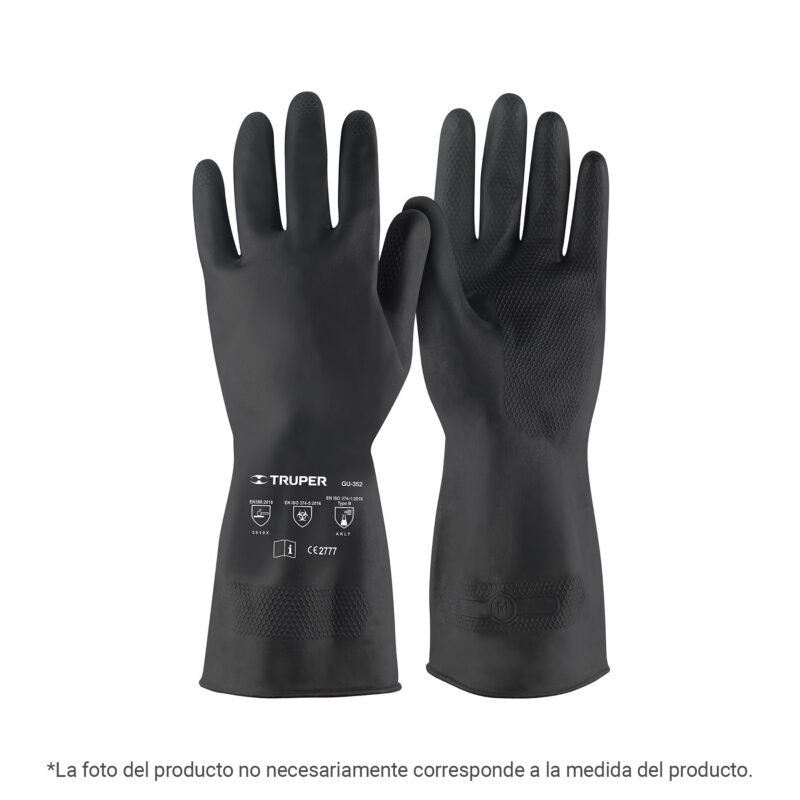 Código: 103970 Guantes de látex para pintor, CH, Truper GU-351
