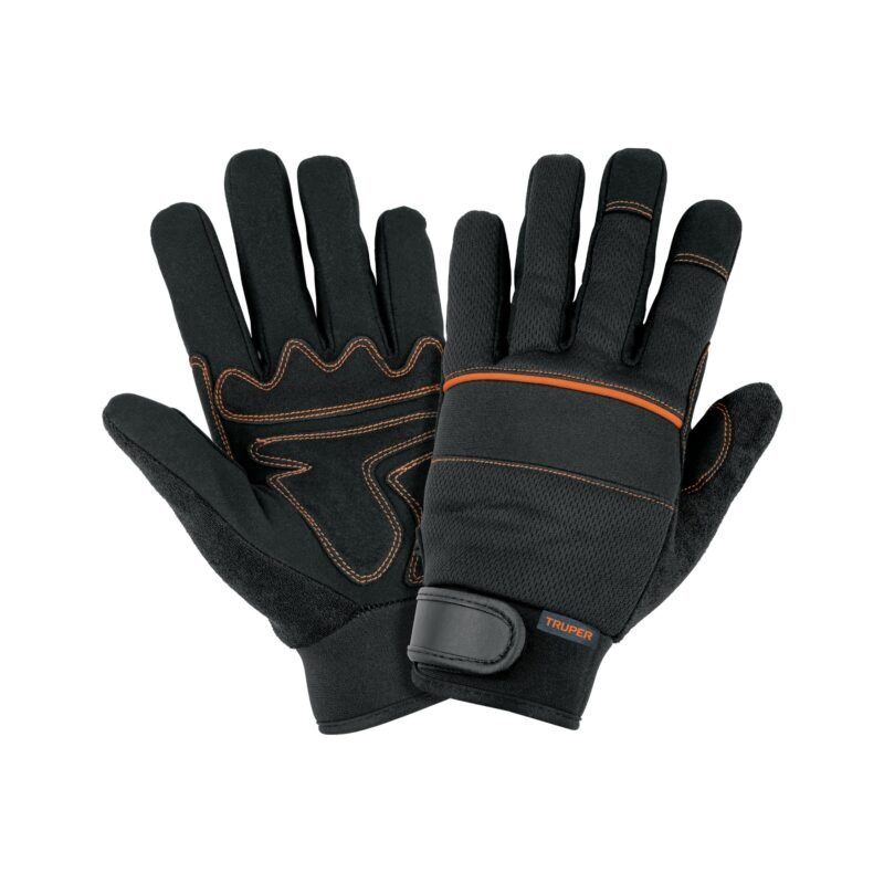 GU-675.jpg Código: 103932 Guante para mecánico, antivibraciones, unitalla, TRUPER GU-675