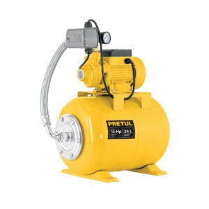 Código: 20183 Equipo hidroneumático 24L, bomba periférica 1/2 HP, Pretul HIDR-1-2X24P
