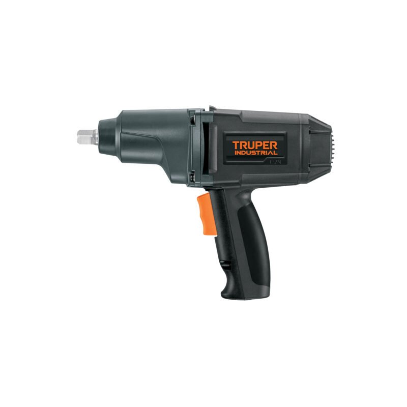 IMP-1-2N.jpg Código: 11682 Llave de impacto 1/2', 900W, 162 lb/ft, TRUPER INDUSTRIAL IMP-1-2N