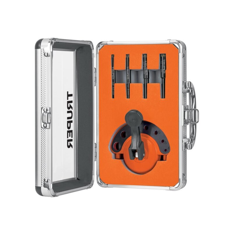 Código: 103436 Juego de 4 brocas diamantadas con guía, TRUPER JBD-4