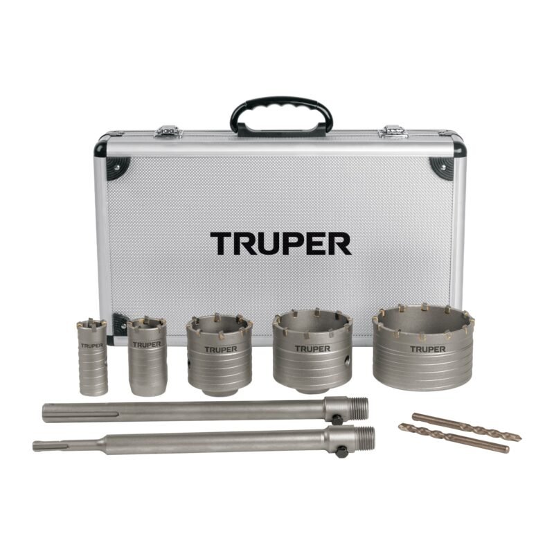 Código: 103577 Juego de Brocasierras SDS de carburo para concreto, Truper JBS-9C