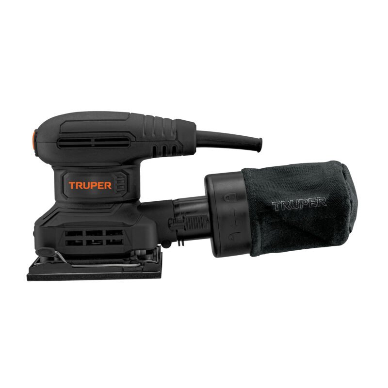 LIOR-1-4N2.jpg Código: 103325 Lijadora orbital 1/4 hoja, 300W, TRUPER INDUSTRIAL LIOR-1-4N2